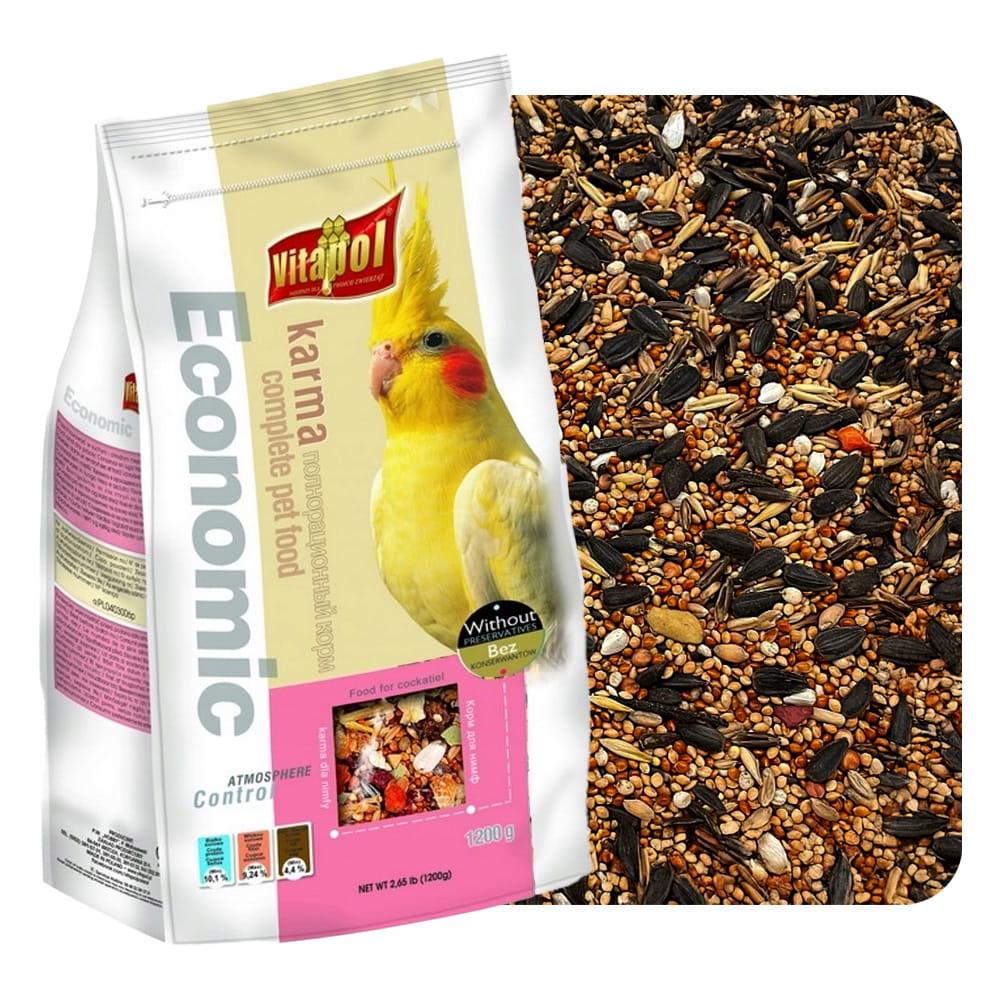 Vitapol Pełnoporcjowa Karma Economic Dla Nimfy 1,2kg